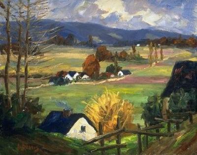 A Valley in the Belgian Ardennes, Louis Dewis